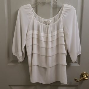 Max Studio sheer blouse